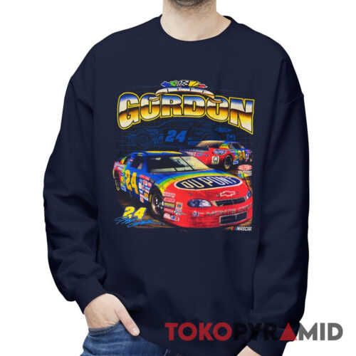 Rare Vintage 90s Nascar Jeff Gordon 24 T shirt DuPont Sweatshirt Rare Vintage 90s Nascar Jeff Gordon 24 T shirt DuPont Sweatshirt