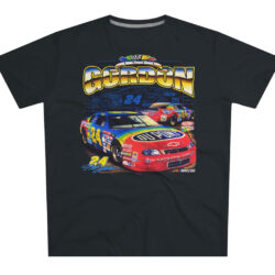 Rare Vintage 90s Nascar Jeff Gordon 24 T-shirt DuPont 5 Rare Vintage 90s Nascar Jeff Gordon 24 T shirt Dupont Black T shirt