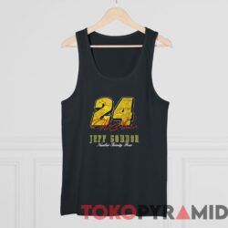 Rare Vintage 90s Nascar Jeff Gordon 24 Tee Hendrick Motorsports 4 Rare Vintage 90s Nascar Jeff Gordon 24 Tee Hendrick Motorsports Black Tank Top
