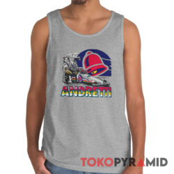Rare Vintage 90s Nascar John Andretti Taco Bell Tank Top
