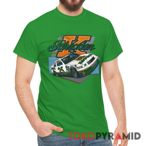 Rare Vintage 90s Nascar Ken Schrader Kodiak T Shirt