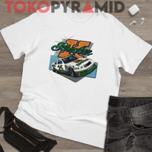 Rare Vintage 90s Nascar Ken Schrader Kodiak T shirt