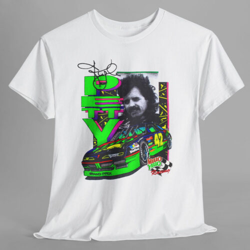 Rare Vintage 90s Nascar Kyle Petty Mello Yello Racing Shirt