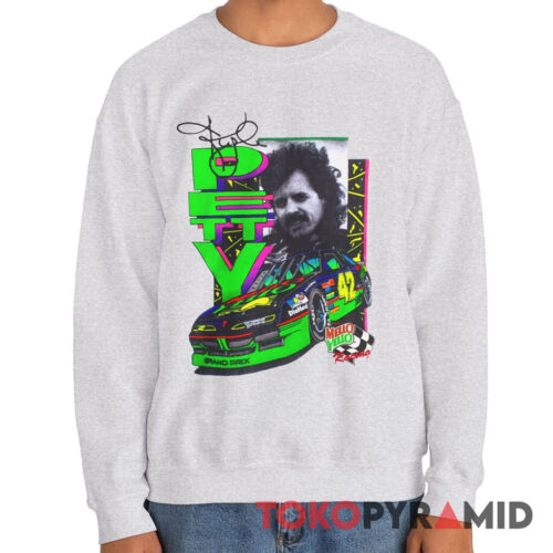 Rare Vintage 90s Nascar Kyle Petty Mello Yello Racing Sweatshirt