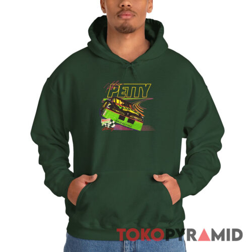 Rare Vintage 90s Nascar Kyle Petty T shirt Mello Yello Hoodie