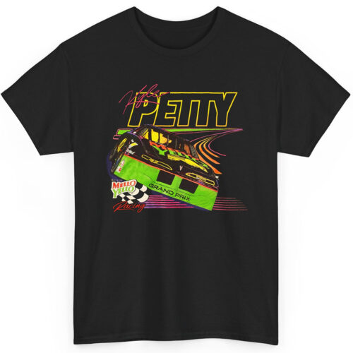 Rare Vintage 90s Nascar Kyle Petty T-shirt Mello Yello
