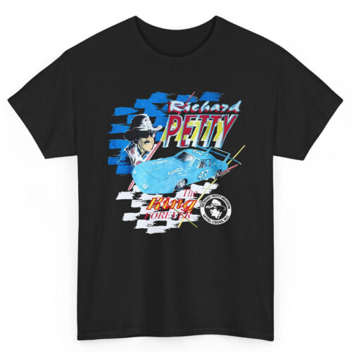 Rare Vintage 90s Nascar Richard Petty T-shirt The King Forever