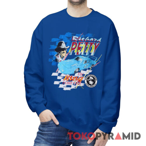 Rare Vintage 90s Nascar Richard Petty T shirt The King Forever Sweatshirt
