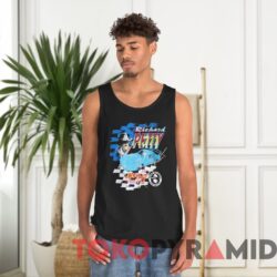 Rare Vintage 90s Nascar Richard Petty The King Forever Black Tank Top