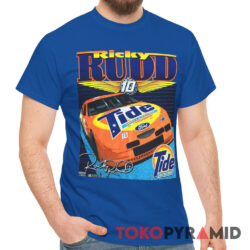 Rare Vintage 90s Nascar Ricky Rudd Tide T Shirt