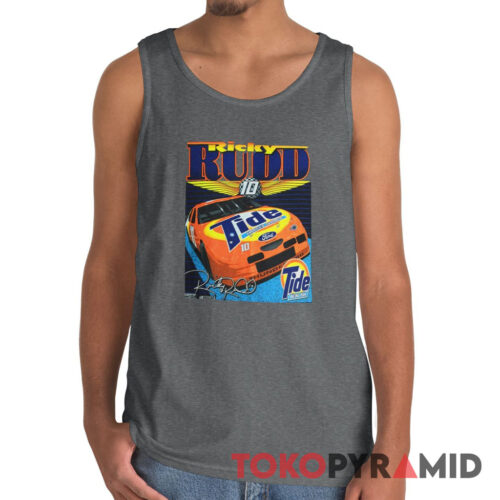 Rare Vintage 90s Nascar Ricky Rudd Tide Tank Top