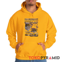 Rare Vintage 90s Nascar Rusty Wallace 2 Miller Lite Hoodie