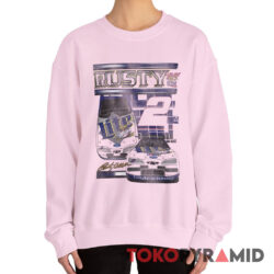 Rare Vintage 90s Nascar Rusty Wallace 2 Miller Lite Sweatshirt