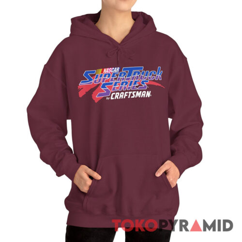 Rare Vintage 90s Nascar Super Truck Series T shirt By Craftsman Hoodie