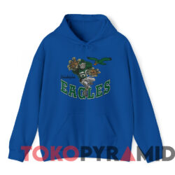 Rare Vintage 90s Philadelphia Eagles T-shirt 3 Rare Vintage 90s Philadelphia Eagles T shirt Blue Hoodie
