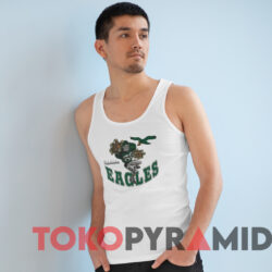 Rare Vintage 90s Philadelphia Eagles T-shirt 4 Rare Vintage 90s Philadelphia Eagles T shirt White TankTop
