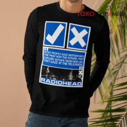 Rare Vintage 90s Radiohead Television Waste Products Long sleeved