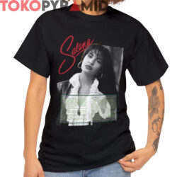Rare Vintage 90s Selena History Memorial Shirt
