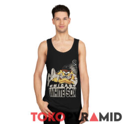 Rare Vintage 90s Taz Looney Tunes Chicago White Sox shirt 4 Rare Vintage 90s Taz Looney Tunes Chicago White Sox Shirt Tank Top