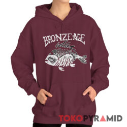 Rare Vintage 90s Thrasher Bronze Age Fish Bones Tee 2 Rare Vintage 90s Thrasher Bronze Age Fish Bones Hoodie