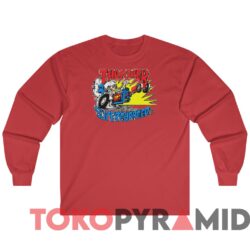 Rare Vintage 90s Thrasher Supercharges Skateboard Tee 3 Rare Vintage 90s Thrasher Supercharges Skateboard Tee Red Long sleeved