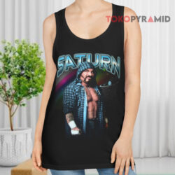 Rare Vintage 90’s WCW Saturn Wrestling Shirt 2 Rare Vintage 90’s Wcw Saturn Wrestling Tank Top