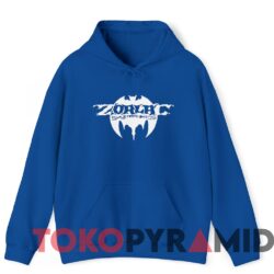 Rare Vintage 90s Zorlac Skateboards Logo Tee Royal Hoodie