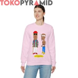 Rare Vintage Aintnobodycool Tupac Biggie Beavis and Butt-Head Shirt 3 Rare Vintage Aintnobodycool Tupac Biggie Beavis and Butt Head