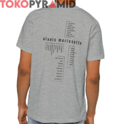 Rare Vintage Alanis Morissette 1999 Junkie Tour Shirt 2 Rare Vintage Alanis Morissette 1999 Junkie Tour Shirt