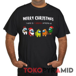 Rare Vintage Among Us Character Trending Christmas There Is A Grinch Among Us Tee