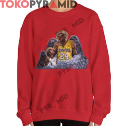 Rare Vintage Angel Kobe Bryant And His Daughter Shirt