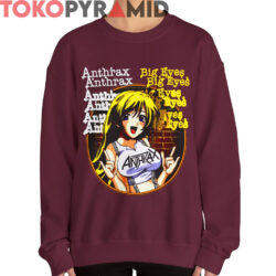 Rare Vintage Anthrax Big Eyes Shirt