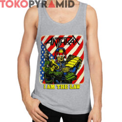 Rare Vintage Anthrax I Am The Law Shirt