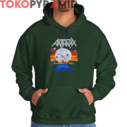 Rare Vintage Anthrax Persistence Of Time Shirt