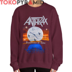 Rare Vintage Anthrax Persistence Of Time Shirt