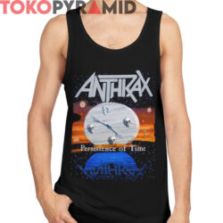 Rare Vintage Anthrax Persistence Of Time Shirt