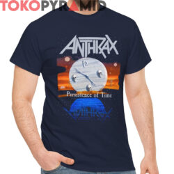 Rare Vintage Anthrax Persistence Of Time Shirt