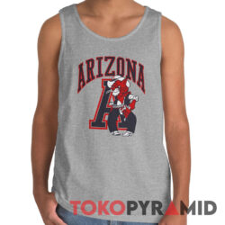 Rare Vintage Arizona Wildcats Mascot Logo Tank Top