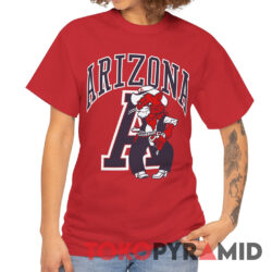 Rare Vintage Arizona Wildcats Mascot Logo Tee