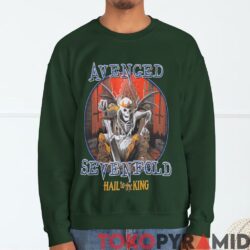 Rare Vintage Avenged Sevenfold Hail To The King Shirt