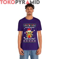 Baby Yoda Best Daughter Love You I Do Ugly Christmas Sweatshirt 3 Rare Vintage Baby Yoda Best Daughter Love You I Do Ugly Christmas