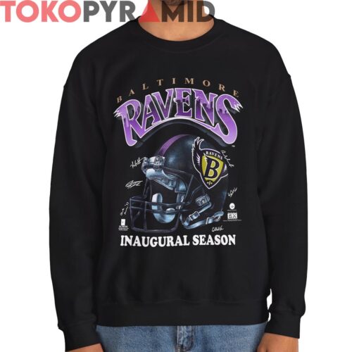 Rare Vintage Baltimore Ravens Inaugural Season Shirt