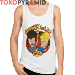 Rare Vintage Beavis And Butthead Breakin The Law Shirt 4 Rare Vintage Beavis And Butthead Breakin The Law Shirt