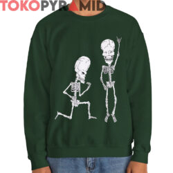 Rare Vintage Beavis and Butt-head Skeleton Rock Shirt 2 Rare Vintage Beavis and Butt head Skeleton Rock Shirt