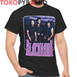 Rare Vintage Blackhawk Promo Tour Shirt 2 Sided