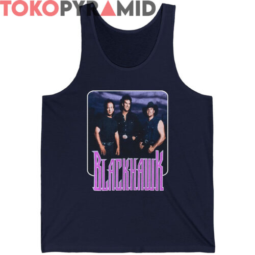 Rare Vintage Blackhawk Promo Tour Shirt 2 Sided