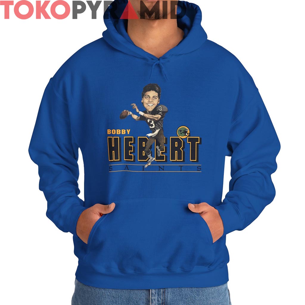 Rare Vintage Bobby Hebert New Orleans Saints Shirt Rare Vintage Bobby Hebert New Orleans Saints Shirt