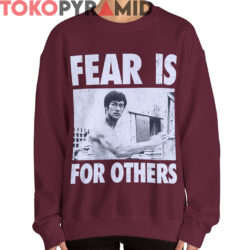 Rare Vintage Bruce Lee Fear Is For Others Shirt