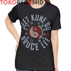 Rare Vintage Bruce Lee JKD Core Symbol Shirt Jeet Kune Do