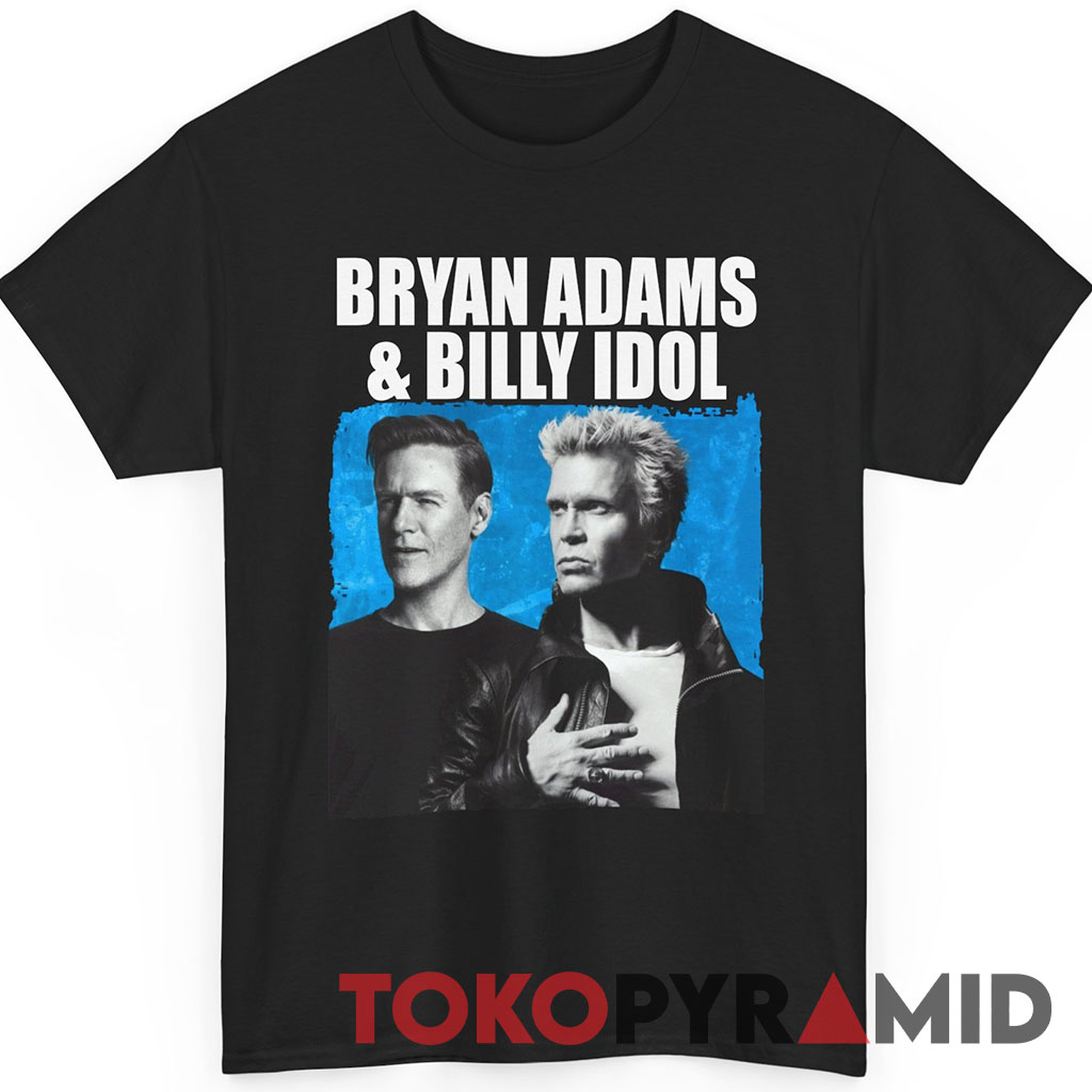 Rare Vintage Bryan Adams Billy Idol Shirt Rare Vintage Bryan Adams Billy Idol Shirt